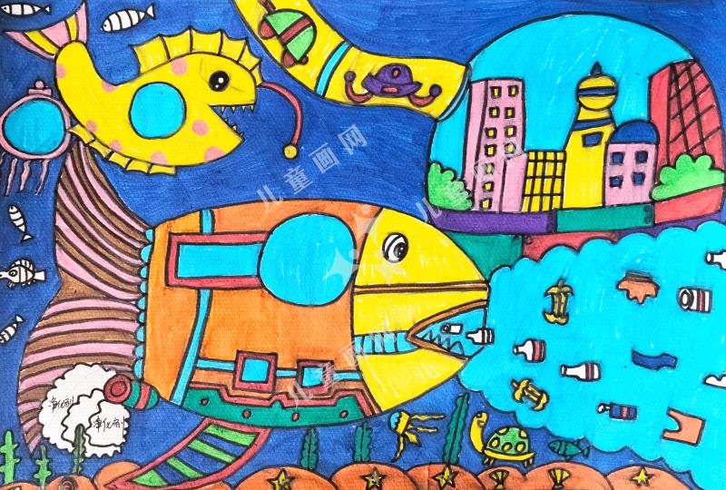 斑斓海城里的不速之客