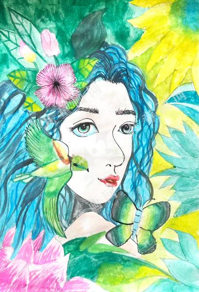 花伴生灵向未来