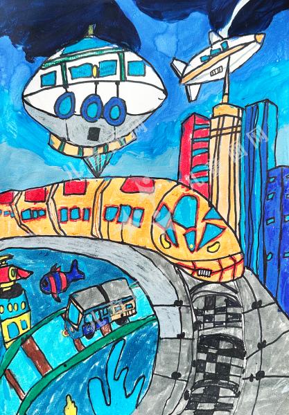 未来城的生态航线