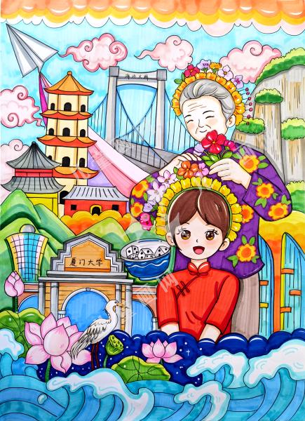 鹭岛风情，簪花传承