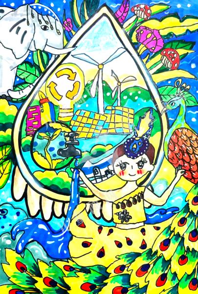 水滴里的节能世界