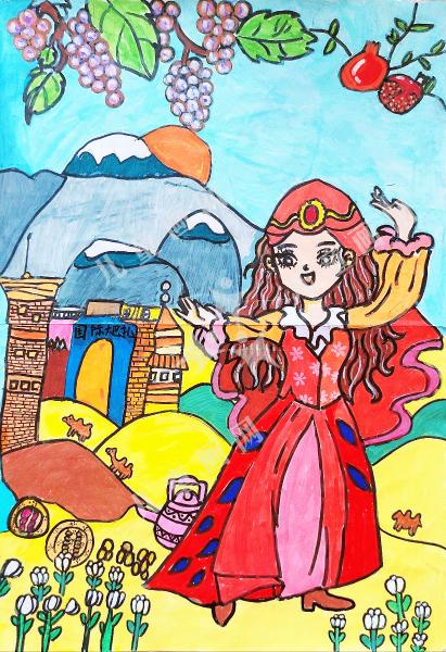 喀什绘新疆，共护自然梦