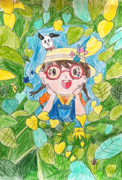 心叶从中的自然欢歌