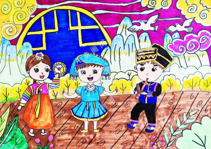 民族风里的童趣时光