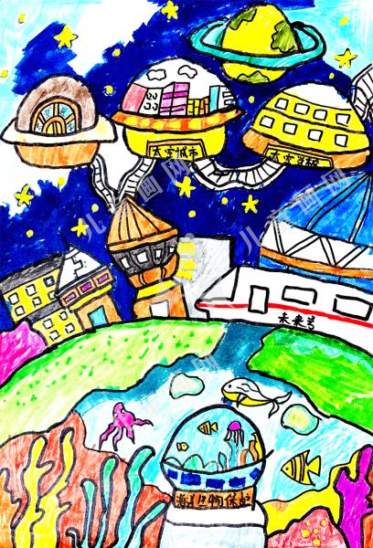 穿梭天地的未来城市